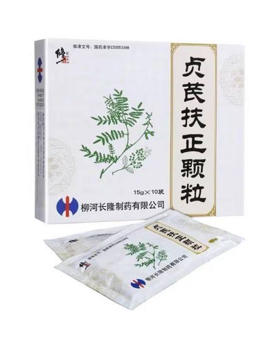 Granules "Zhenqi Futszhen" (Zhenqi Fuzheng Keli) immunostimulatory drug for the treatment of cancer