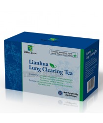10 boxes of Chinese tea of LIANHUA LUNG Cleaning of toxin Chinese herbs ingredients plants strong immunity