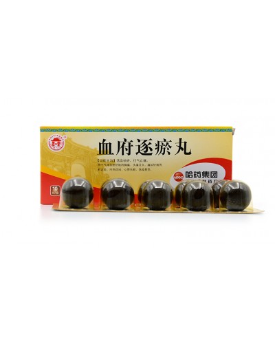 Pills to remove stagnation in the vessels "Syuefu Chzhuyuy" (Xuefu Zhuyu Wan)