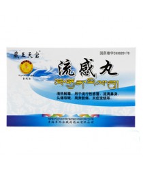 Tibetan pills from the flu "Liugan Van" (Liugan wan)