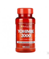 Yohimbe 2000 mg-50 Capsules free shipping