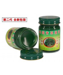 1 bottle of Thai herbal green balm with a gentle mint flavor and a "long" in time action Thai Herbal Wax